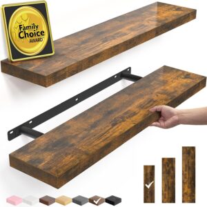 Use Wall-Mounted Shelves